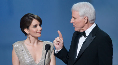 Tina Fey und Steve Martin an den 81st Academy Awards