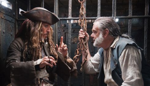 Johnny Depp und Kevin McNally in «Pirates of the Caribbean: On Stranger Tides»