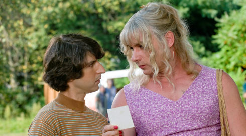 Demetri Martin und Liev Schreiber in «Taking Woodstock»