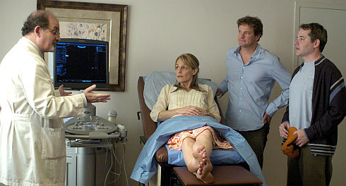 Salman Rushdie, Helen Hunt, Colin Firth und Matthew Broderick in «Then She Found Me»