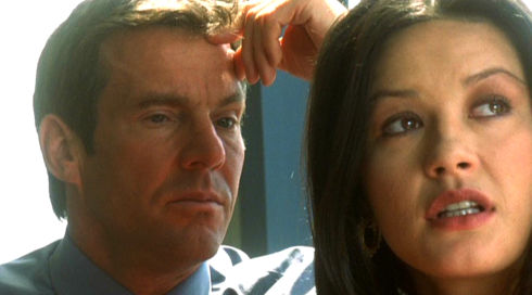Dennis Quaid und Catherine Zeta-Jones in «Traffic»