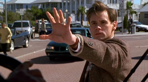 Jim Carrey in «The Truman Show»