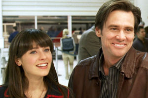 Zooey Deschanel und Jim Carrey in «Yes Man»